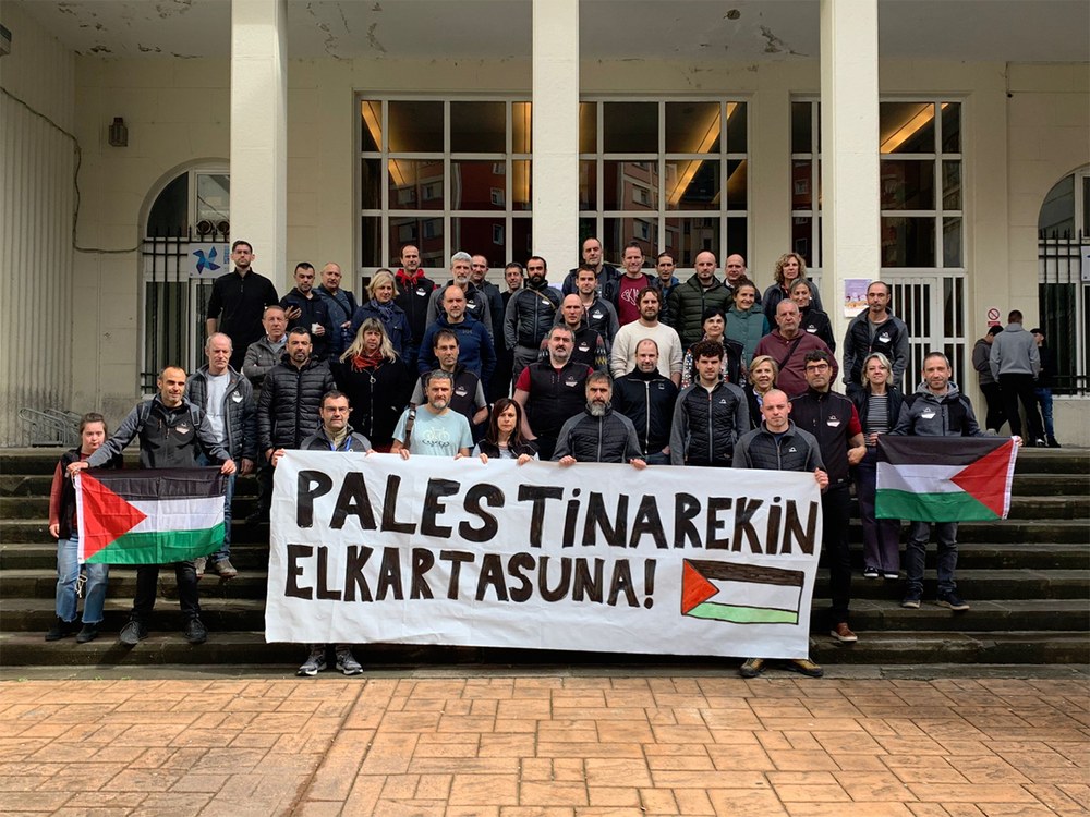 Palestinako herriarekin elkartasuna adierazteko ekimenak egin dira gaur, Nakba gogoan