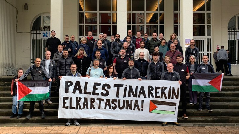 Palestinako herriarekin elkartasuna adierazteko ekimenak egin dira gaur, Nakba gogoan