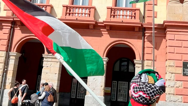 Palestinan gertatzen ari den sarraskiaren kontrako kontzentrazioa egingo da gaur 19:30ean Untzagan