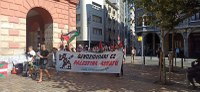 Palestinaren aldeko manifestazio jendetsua egin zen domekan