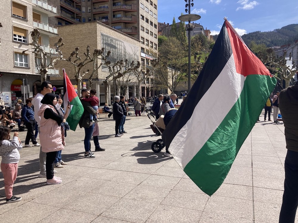 Palestinaren aldeko martxa egingo dute Ermuko eta Eibarko taldeek