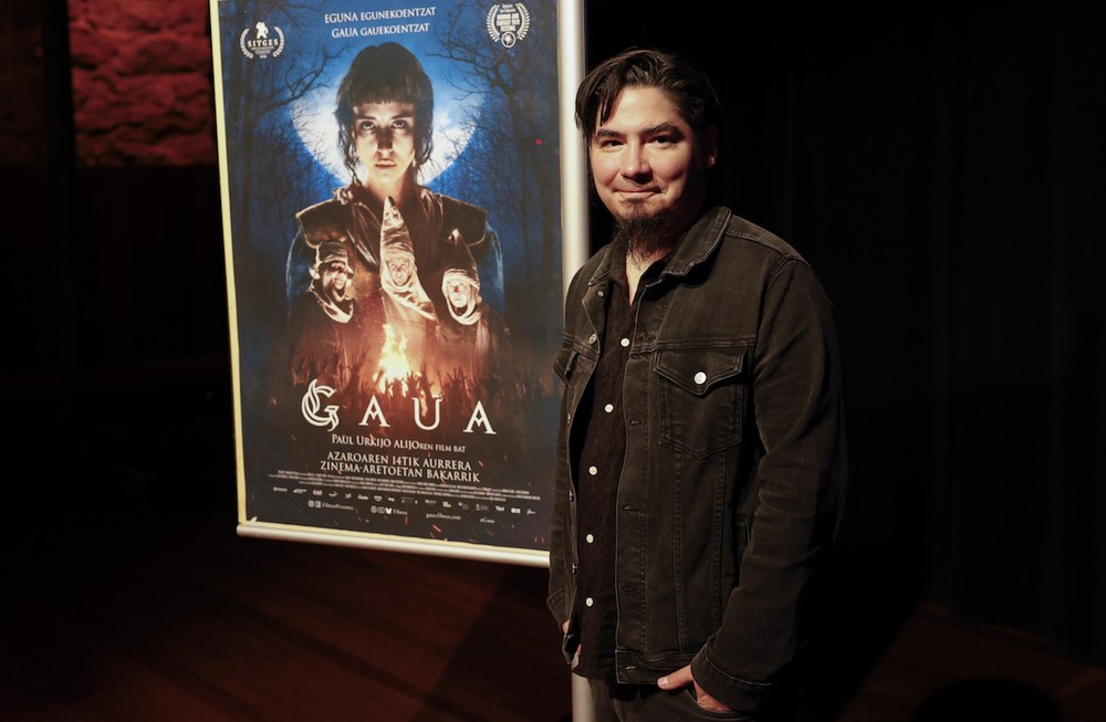 Paul Urkijo zuzendariak aurkeztuko du ‘Gaua’ filma domekan, Coliseo antzokian