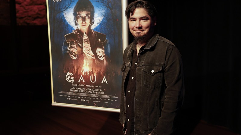 Paul Urkijo zuzendariak aurkeztuko du ‘Gaua’ filma domekan, Coliseo antzokian