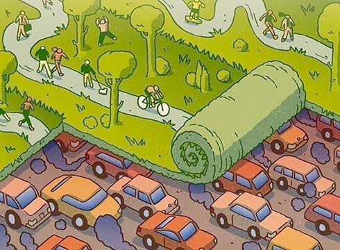 Peatonalizazioan sakontzea eskatu du EH Bilduk