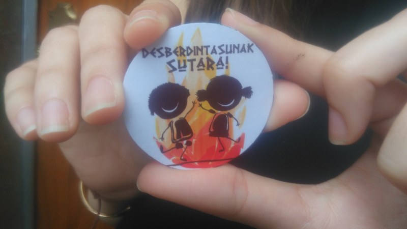 Pegatina - Parekidetasuna - San Juanak 2016