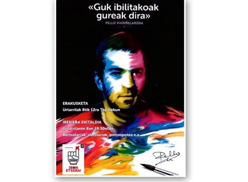 Pello Mariñelarenaren marrazki erakusketa zabalduko dute bihar Topalekuan