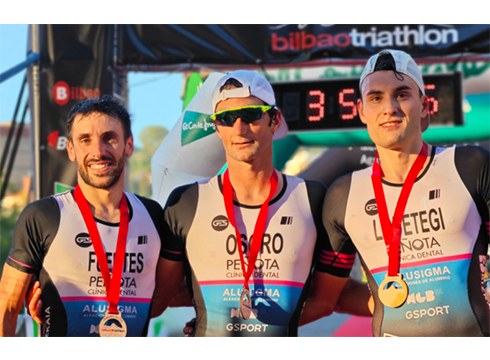Pello Osoro Bilboko Triatloian irabazle