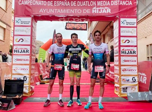 Pello Osoro Duatloiko Erdi Distantziako Espainiako azpitxapeldun