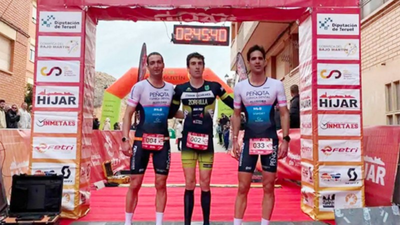 Pello Osoro Duatloiko Erdi Distantziako Espainiako azpitxapeldun