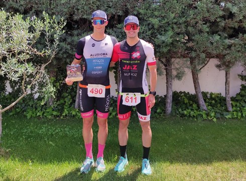 Pello Osoro garaile Madrilgo Distantzia Erdiko triatloian