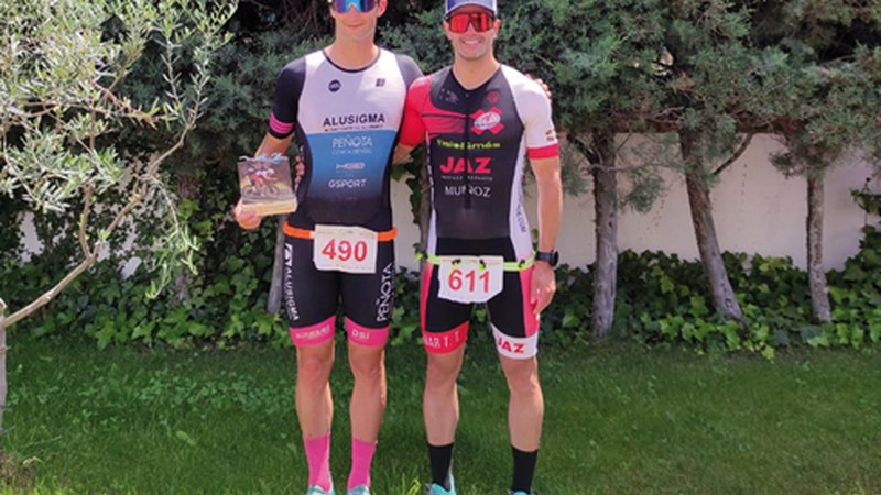 Pello Osoro garaile Madrilgo Distantzia Erdiko triatloian