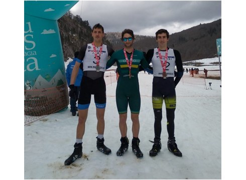 Pello Osoro neguko triatloiko Espainiako txapeldun