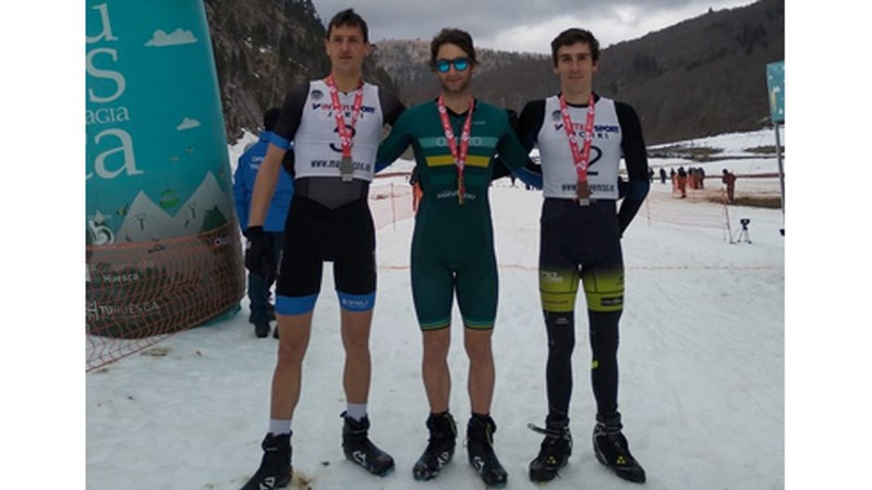 Pello Osoro neguko triatloiko Espainiako txapeldun