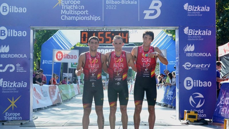 Pello Osorok Triatloi Multikiroleko Europako Txapeketako podiumera igo zuen atzo