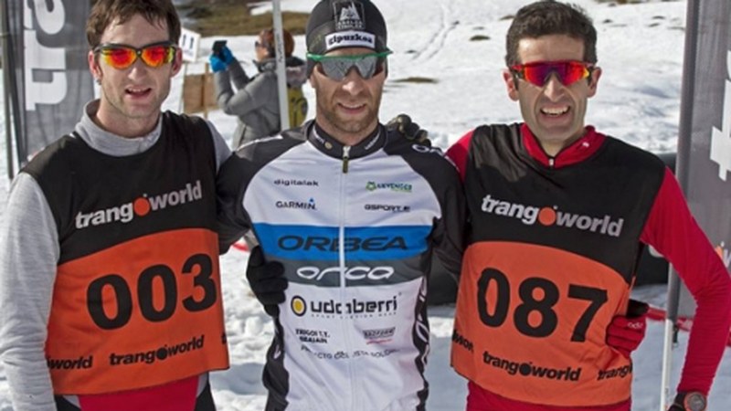 Pello Osorok zilarra lortu zuen Ansoko neguko triatloian