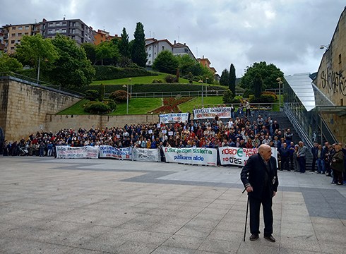 Pentsio Publikoen Legea egiteko eskatuko dute pentsiodunek Gasteizen abenduaren 12an