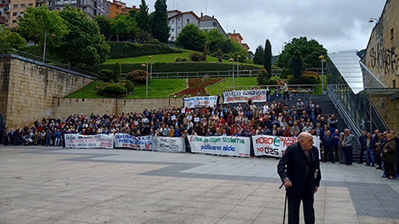 Pentsio Publikoen Legea egiteko eskatuko dute pentsiodunek Gasteizen abenduaren 12an