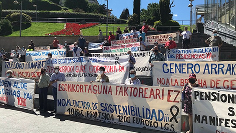 Pentsiodunek astelehenetako kontzentrazioak agurtu dituzte, irailaren 6ra arte