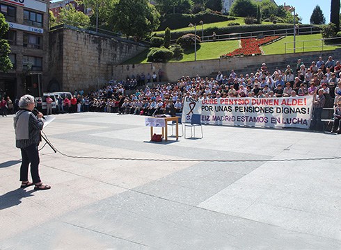 Pentsiodunek euren aldarrikapenak berretsi eta maiatzaren 26ko mobilizazioetan parte hartzeko deia egin dute