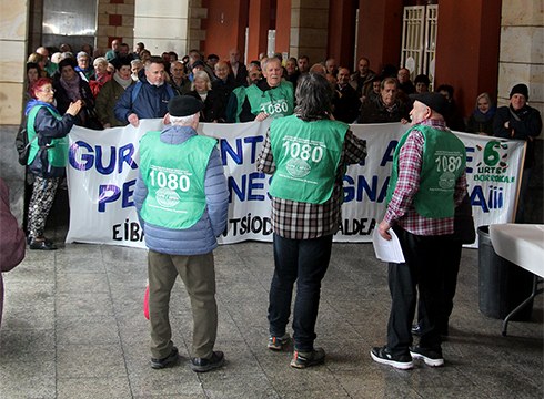 Pentsiodunek sei urteko borrokari esker lortutakoa ospatu dute