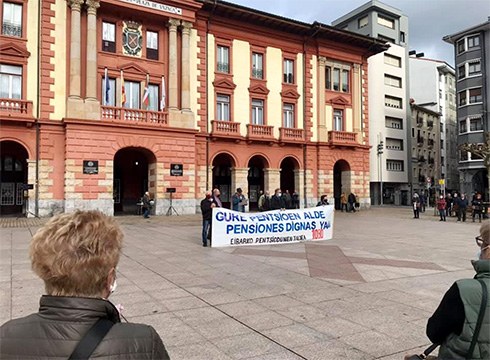 Pentsioen lege-proiektuaren lehen fasearen kontrako manifestazioa egingo da zapatuan