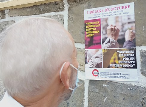 Pentsionisten mugimenduak deituta bihar eskualde mailako manifestazioa irtengo da 12:00etan Untzagatik