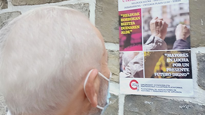 Pentsionisten mugimenduak deituta bihar eskualde mailako manifestazioa irtengo da 12:00etan Untzagatik
