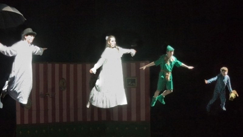 Peter Pan musikala zapatuan Elgetako Espaloian ikusgai