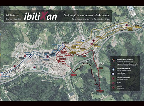 Pilaketak saihesteko "Eibar Ibillixan" ibilbideak egiteko proposamena egin du Udalak
