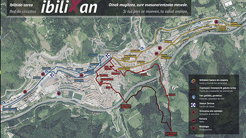 Pilaketak saihesteko "Eibar Ibillixan" ibilbideak egiteko proposamena egin du Udalak