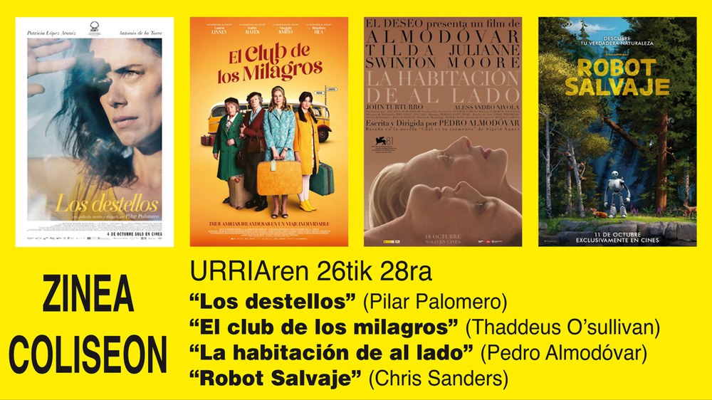 Pilar Palomeroren “Los destellos” pelikulak zine-karteldegian jarraitzen du