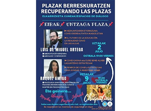 "Plaza berreskuratuz" izenpean hitzaldiak emango dira bihar eta datorren barixakuan