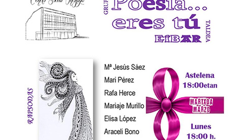 Poesia emanaldiarekin ospatuko dute Emakumearen Eguna Untzagako jubilatu etxean