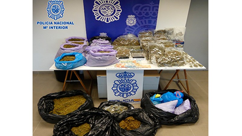 Eibarko marihuana elkarte bat desegin eta administrariak atxilotu ditu poliziak