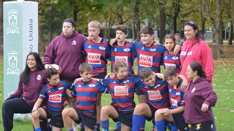 Porrota eta garaipena Eibar Rugbyko bi talde nagusientzat