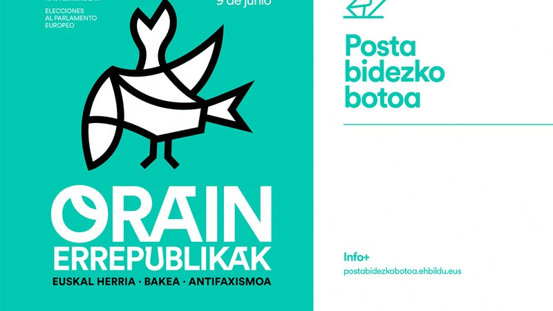 Posta bidezko bozka egiteko zein zalantzak argitzeko harrera egingo dute Bilgunean