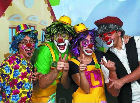 Potx eta Lotx pailazoak ostegunean Urkizuko parkean