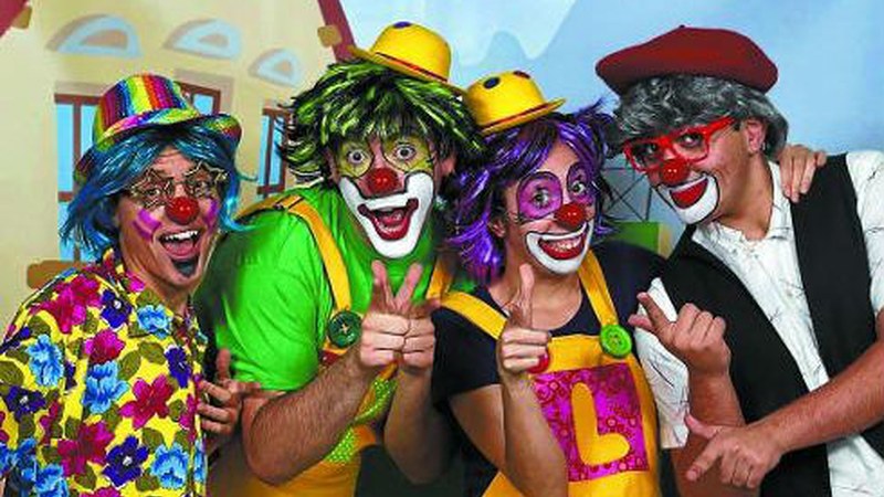 Potx eta Lotx pailazoak ostegunean Urkizuko parkean