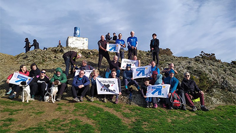 Presoen aldeko mugimenduak Kalamuan egin zion ongietorria urte berriari