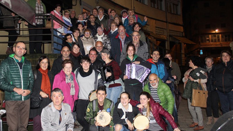 Primerako giroan ospatu zuten Gaztaiñerre