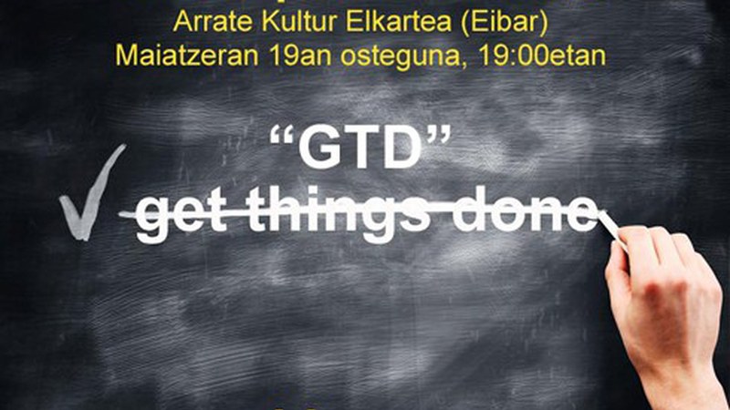 Produktibitate pertsonala hobetzeko metodoari buruzko saioa antolatu du gaurko Ekingune-k