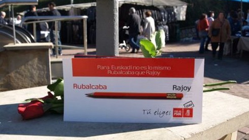 PSE-EE alderdiak ekitaldi politikoa dauka gaur Portalean