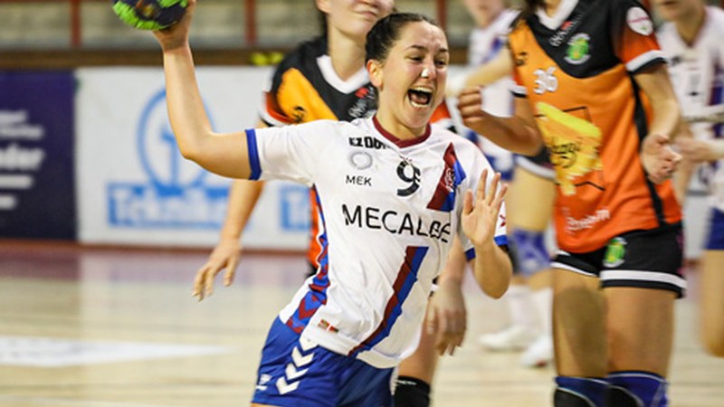 Puntu bakarrarekin, uzta eskasa Mecalbe Eibar Eskubaloi talde nagusientzat azken jardunaldian