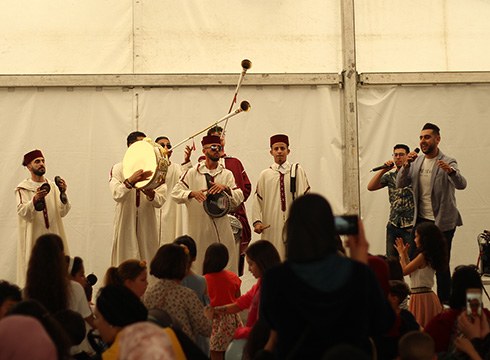 Ramadanaren amaiera ospatzeko jaia egin zen atzo Untzagan