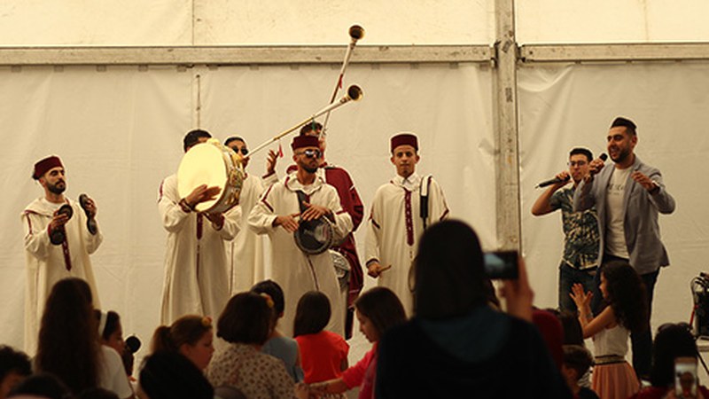 Ramadanaren amaiera ospatzeko jaia egin zen atzo Untzagan