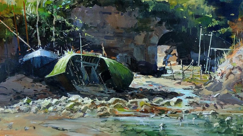 Ricardo Azkargortak pintura klase-magistrala emango du ostegunean Portalean