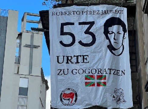 Roberto Perez Jauregi gogoratzeko egitaraua prestatu dute Gaztetxian, bere heriotzaren 53. urteurrenean