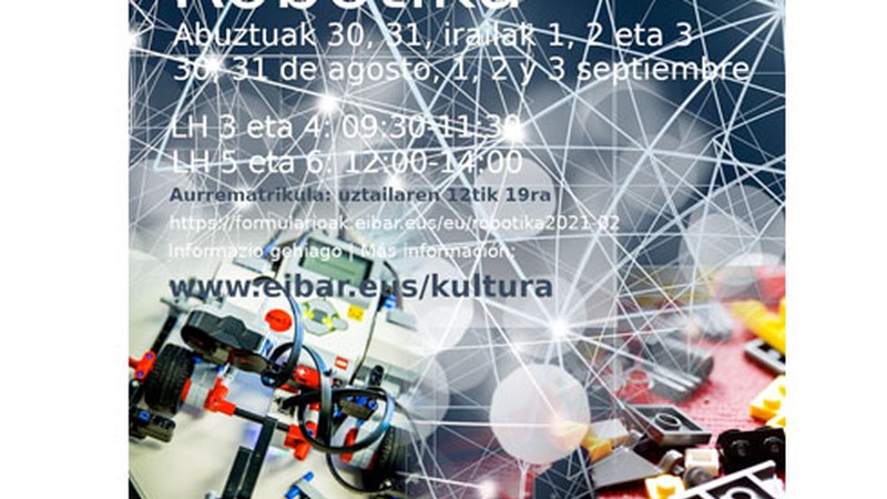 Robotika tailerrak antolatu dituzte LH-ko ikasleentzat