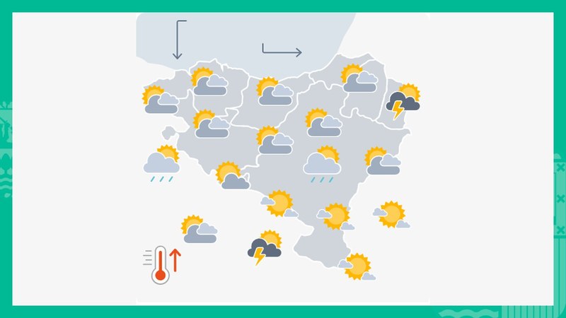 Arratsalde-gau partean zaparrada txiki-ertainak egingo ditu