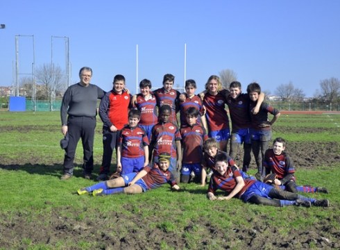 Rugbiko infantilek Irunen jokatu dute asteburuan